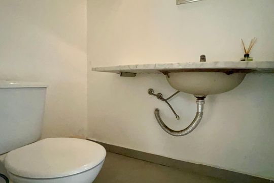 Banheiro da Suíte 2 de casa à venda com 2 quartos, 110m² em Vila Madalena, São Paulo