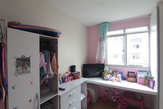 Quarto 3 de apartamento à venda com 3 quartos, 60m² em Frei Leopoldo, Belo Horizonte