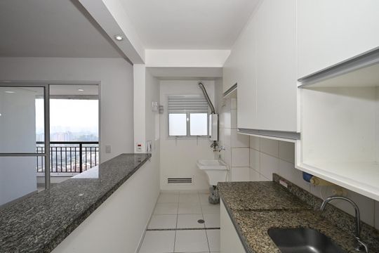 Cozinha de apartamento à venda com 2 quartos, 62m² em Jardim Parque Morumbi, São Paulo