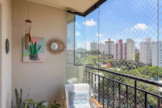 Sacada de apartamento para alugar com 3 quartos, 63m² em Jardim Celeste, São Paulo