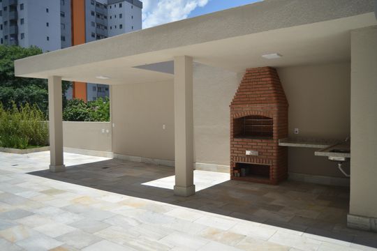 Área comum - Churrasqueira de apartamento à venda com 2 quartos, 56m² em Parque das Nações, Santo André