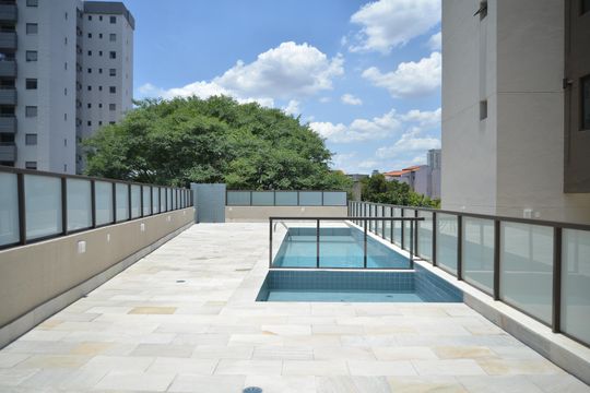 Área comum - Piscina de apartamento à venda com 2 quartos, 56m² em Parque das Nações, Santo André