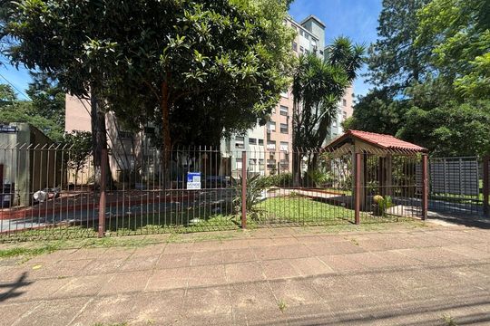 Fachada de apartamento à venda com 1 quarto, 40m² em Jardim Itu, Porto Alegre