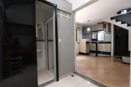 Churrasqueira de casa de condomínio para alugar com 2 quartos, 76m² em Vila Industrial, São Paulo
