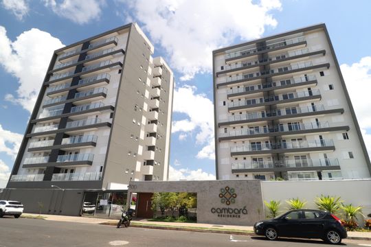 Fachada de apartamento para alugar com 2 quartos, 70m² em Tibery, Uberlândia