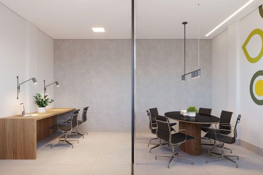 Área comum de apartamento para alugar com 2 quartos, 70m² em Tibery, Uberlândia