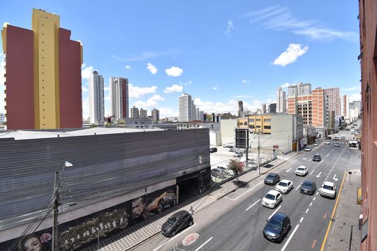 Vista do Studio de kitnet/studio para alugar com 1 quarto, 21m² em Centro, Curitiba