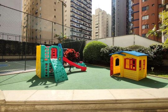 Área comum - Playground de apartamento à venda com 5 quartos, 182m² em Itaim Bibi, São Paulo