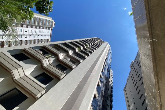 Fachada de apartamento à venda com 5 quartos, 182m² em Itaim Bibi, São Paulo