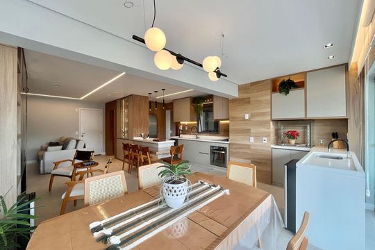 Sala de apartamento à venda com 3 quartos, 228m² em Jardim Brasil, Campinas