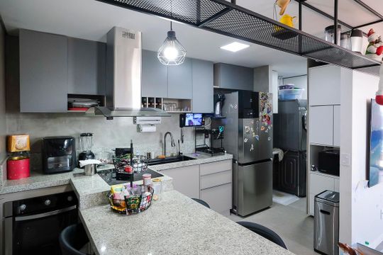 Cozinha de apartamento à venda com 8 quartos, 466m² em Cerâmica, São Caetano do Sul