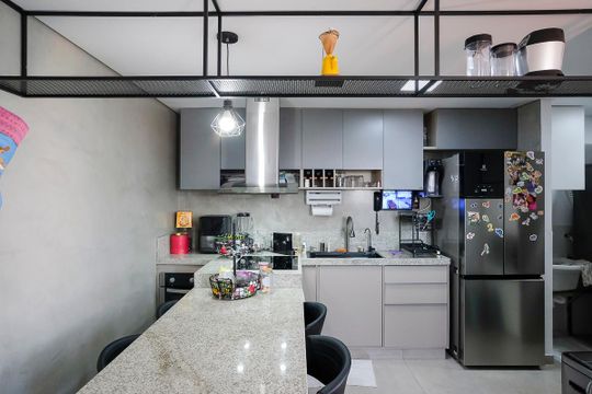 Cozinha de apartamento à venda com 8 quartos, 466m² em Cerâmica, São Caetano do Sul