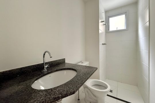 Banheiro   de apartamento à venda com 2 quartos, 67m² em Brooklin, São Paulo