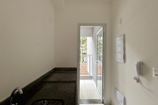 Cozinha  de apartamento à venda com 2 quartos, 67m² em Brooklin, São Paulo