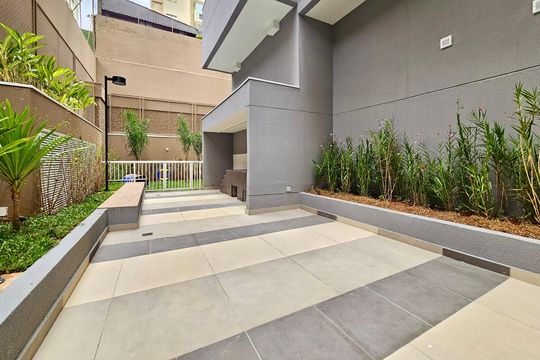 Área comum de apartamento à venda com 2 quartos, 67m² em Brooklin, São Paulo