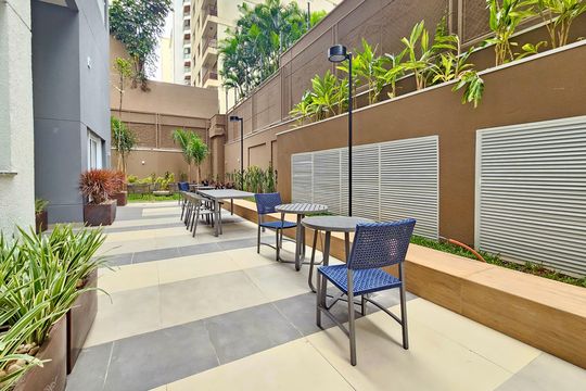 Área comum de apartamento à venda com 2 quartos, 67m² em Brooklin, São Paulo