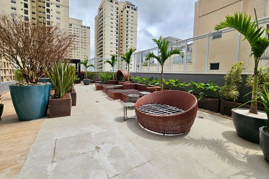 Área comum de apartamento à venda com 2 quartos, 67m² em Brooklin, São Paulo