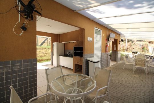 Área Comum - Churrasqueira de apartamento para alugar com 2 quartos, 45m² em Taquara, Rio de Janeiro