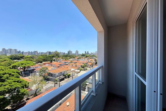 Sacada de kitnet/studio para alugar com 1 quarto, 25m² em Itaim Bibi, São Paulo