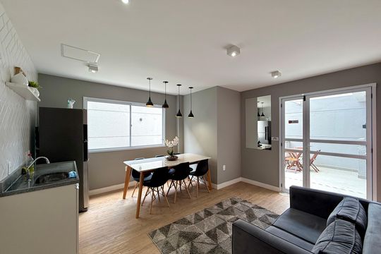 Lounge de kitnet/studio para alugar com 1 quarto, 25m² em Itaim Bibi, São Paulo
