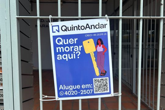 Placa de kitnet/studio à venda com 1 quarto, 34m² em Centro, São Leopoldo