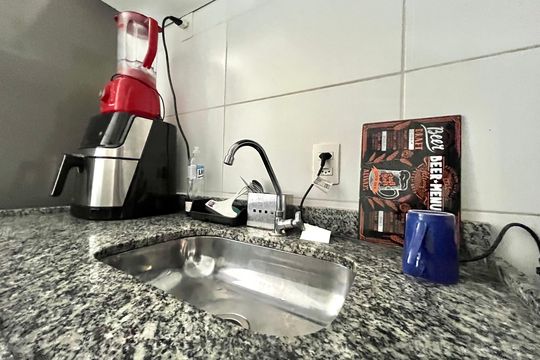 Cozinha de apartamento para alugar com 2 quartos, 36m² em Vila Santa Catarina, São Paulo