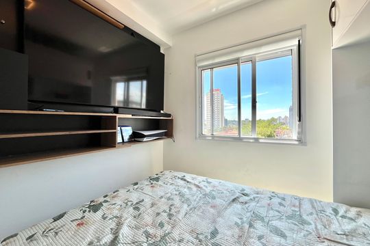 Quarto 2 de apartamento para alugar com 2 quartos, 36m² em Vila Santa Catarina, São Paulo