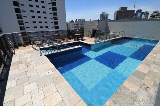 Área comum - Piscina de casa de condomínio à venda com 1 quarto, 40m² em Cambuí, Campinas