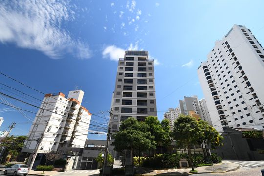 Fachada do Prédio de casa de condomínio à venda com 1 quarto, 40m² em Cambuí, Campinas