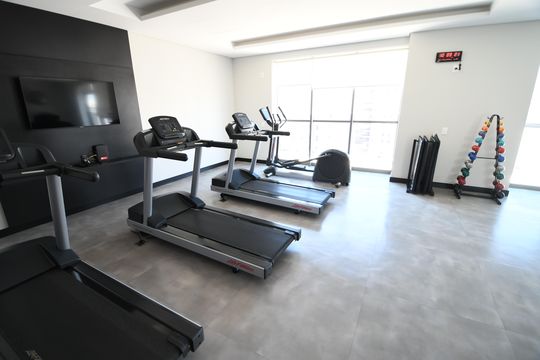 Área comum - Academia de casa de condomínio à venda com 1 quarto, 40m² em Cambuí, Campinas