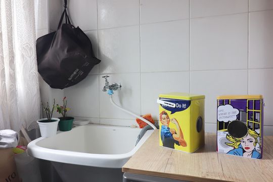 Cozinha e Área de Serviço de apartamento à venda com 3 quartos, 64m² em Vila Jerusalem, São Bernardo do Campo