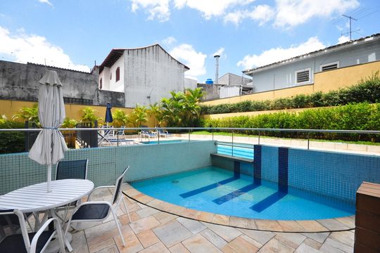 Piscina de apartamento para alugar com 3 quartos, 100m² em Vila Progredior, São Paulo