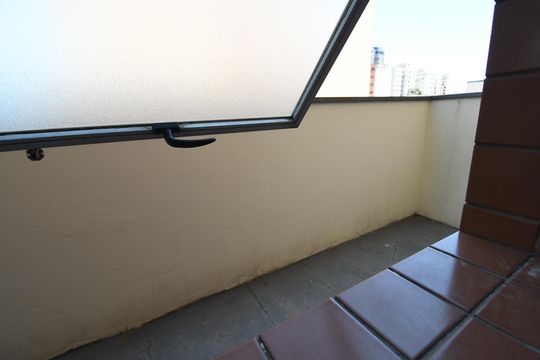 Área de Serviço - Vista de apartamento à venda com 1 quarto, 50m² em Centro, Campinas
