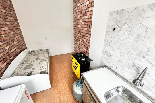Sala/Quarto/Cozinha de kitnet/studio para alugar com 1 quarto, 20m² em Vila Roque, São Paulo