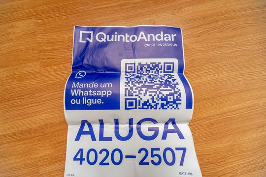Placa de apartamento para alugar com 2 quartos, 45m² em Cecília, Viamão