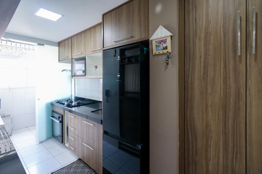 Cozinha de apartamento à venda com 3 quartos, 83m² em Boa Vista, São Caetano do Sul