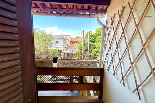 Varanda da Suíte 2 de casa para alugar com 2 quartos, 110m² em Vila Barros, Guarulhos