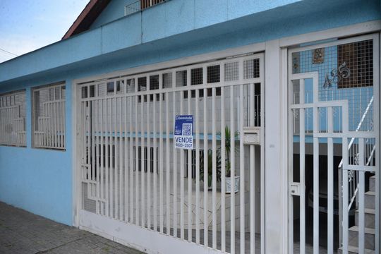 Placa de casa à venda com 3 quartos, 230m² em Vila Homero Thon, Santo André