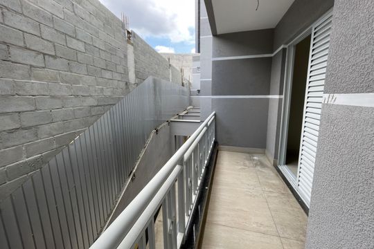 Sacada do quarto de apartamento à venda com 2 quartos, 53m² em Sítio do Morro, São Paulo