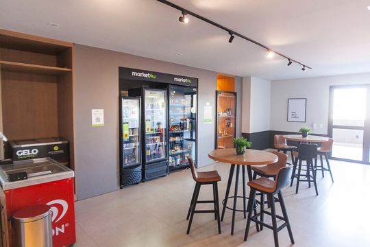 Área Comum - Mini Mercado de apartamento para alugar com 3 quartos, 117m² em Jardim Sul, Uberlândia