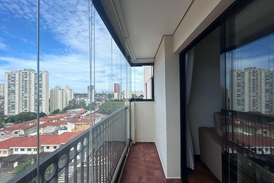 Varanda de apartamento à venda com 2 quartos, 81m² em Campo Belo, São Paulo