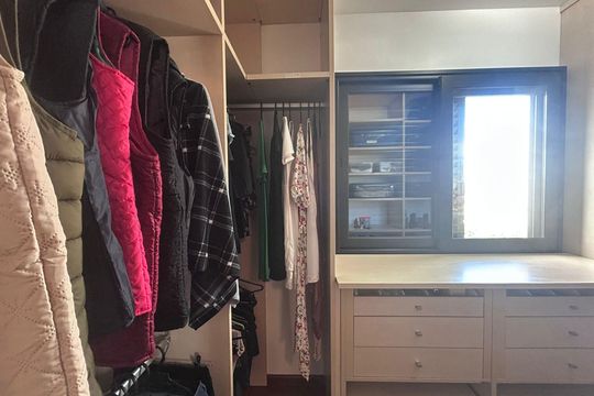 Closet Quarto 1 - Suíte de apartamento à venda com 2 quartos, 81m² em Campo Belo, São Paulo