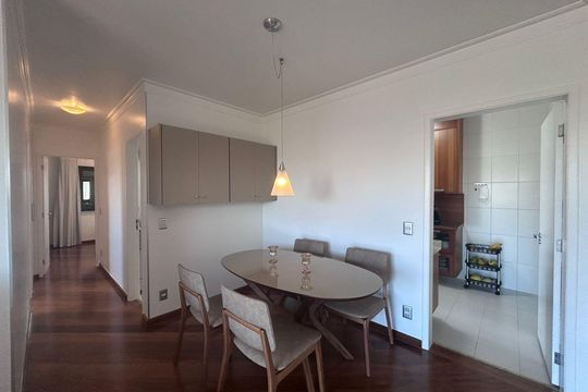 Sala de Jantar de apartamento à venda com 2 quartos, 81m² em Campo Belo, São Paulo