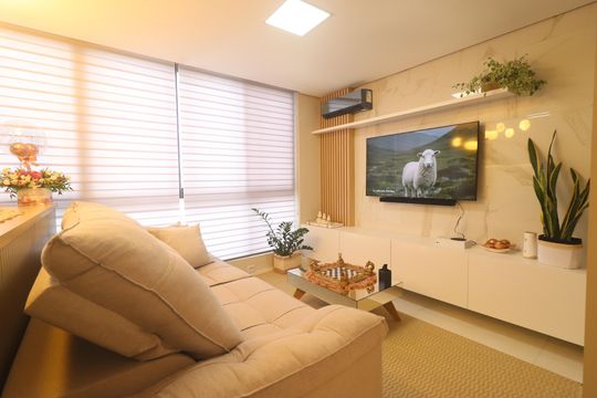Sala de apartamento à venda com 1 quarto, 90m² em Centro, Novo Hamburgo