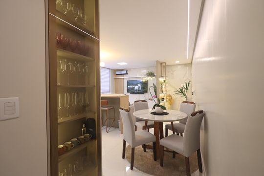 Corredor de apartamento à venda com 1 quarto, 90m² em Centro, Novo Hamburgo