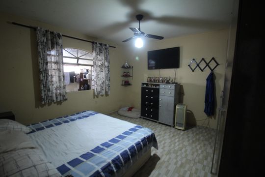 Quarto 1 de casa para alugar com 2 quartos, 105m² em Santa Cruz Industrial, Contagem