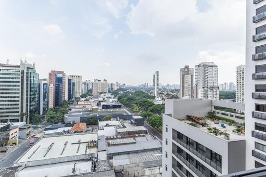 Vista de kitnet/studio à venda com 1 quarto, 24m² em Vila Olímpia, São Paulo