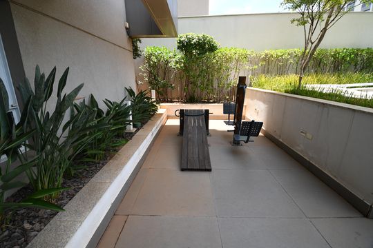 Área comum de apartamento para alugar com 1 quarto, 43m² em Bosque, Campinas