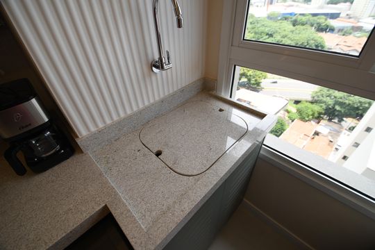 Área de Serviço de apartamento para alugar com 1 quarto, 43m² em Bosque, Campinas