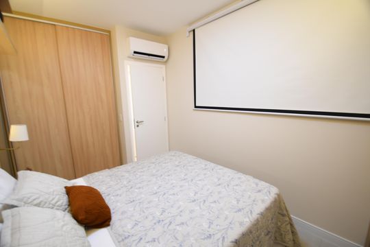 Quarto de apartamento para alugar com 1 quarto, 43m² em Bosque, Campinas